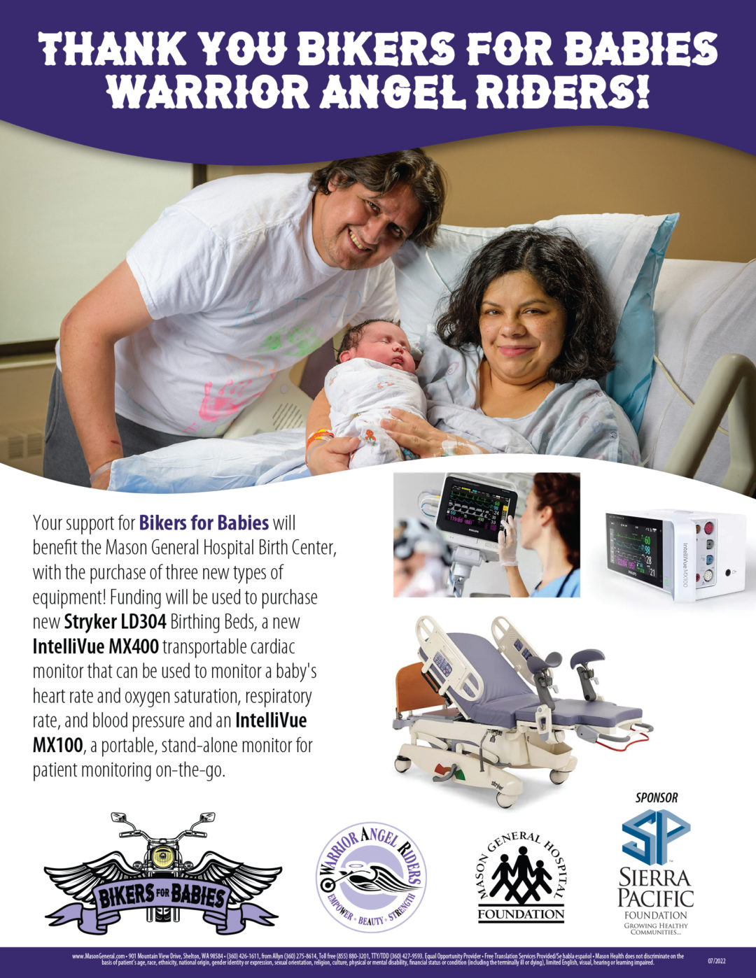 Bikers For Babies Angel Warrior Thank You WEB