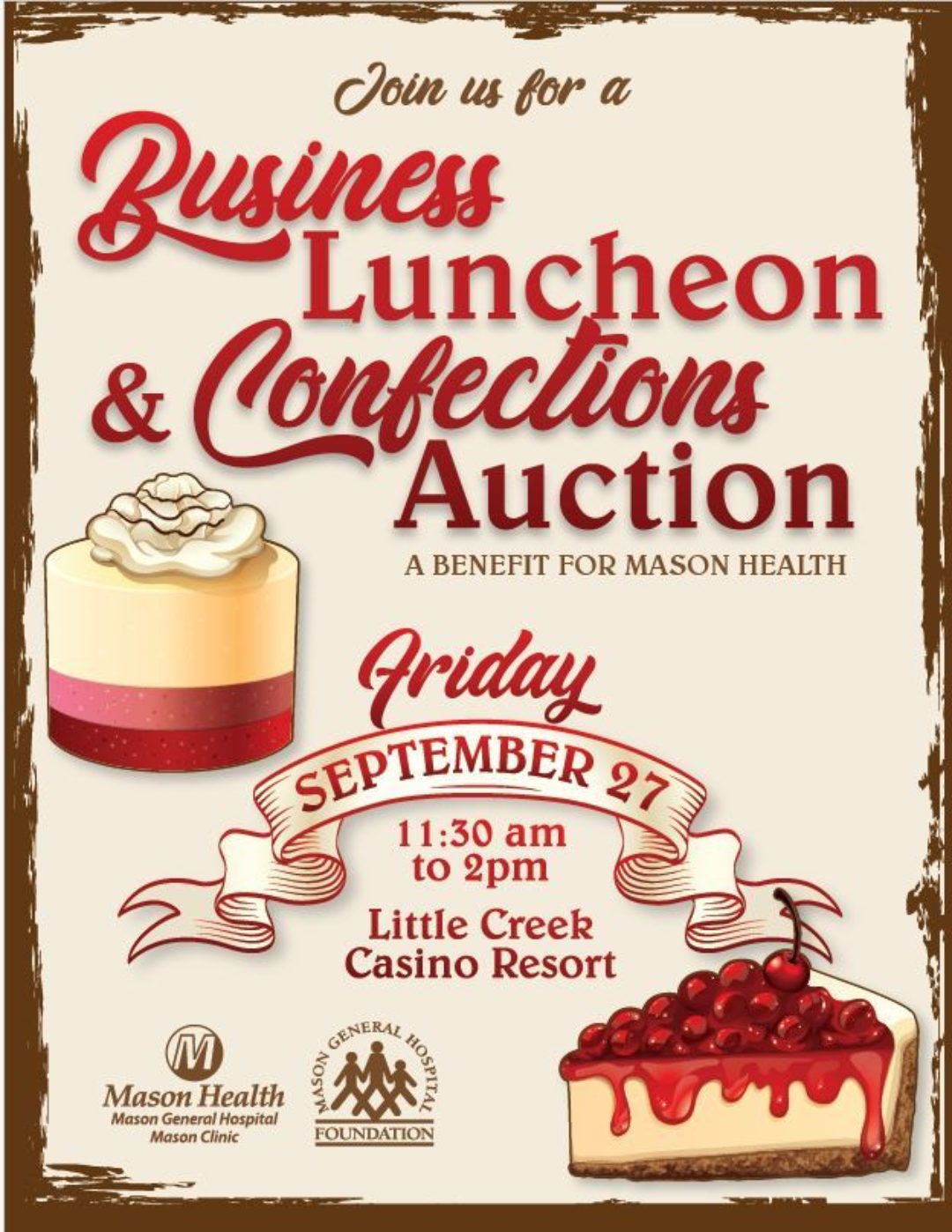 Business Lunch Save the Date image